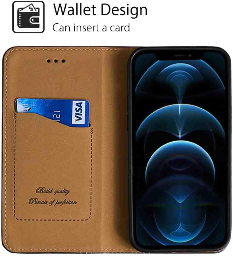 Mojiery Phone Cover Wallet Folio Case for LG G7 THINQ, Premium PU Leather Slim Fit Cover for G7 THINQ, 1 Card Slot, Exact Cutouts, Black  MojieRy   