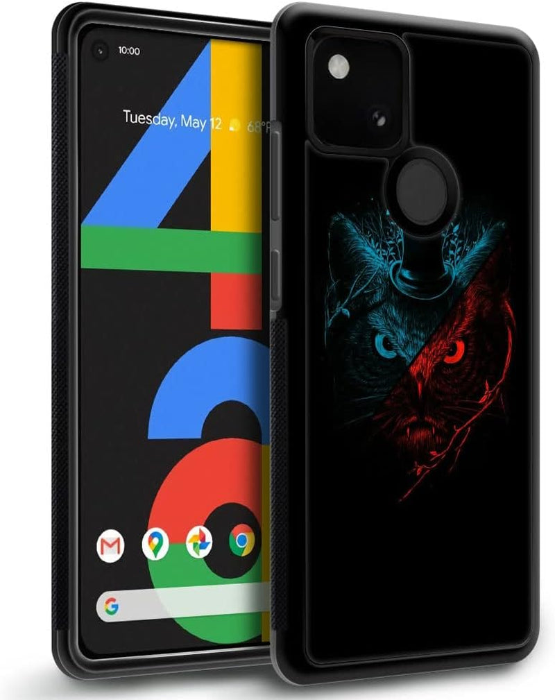 CARLOCA Case Compatible with Google Pixel 4A 5G Case,Gentleman Owl Case for Google Pixel 4A 5G Boys Men,Anti-Scratch Soft TPU Case for Google Pixel 4A 5G Case 6.2-Inch Gentleman Owl  CARLOCA   