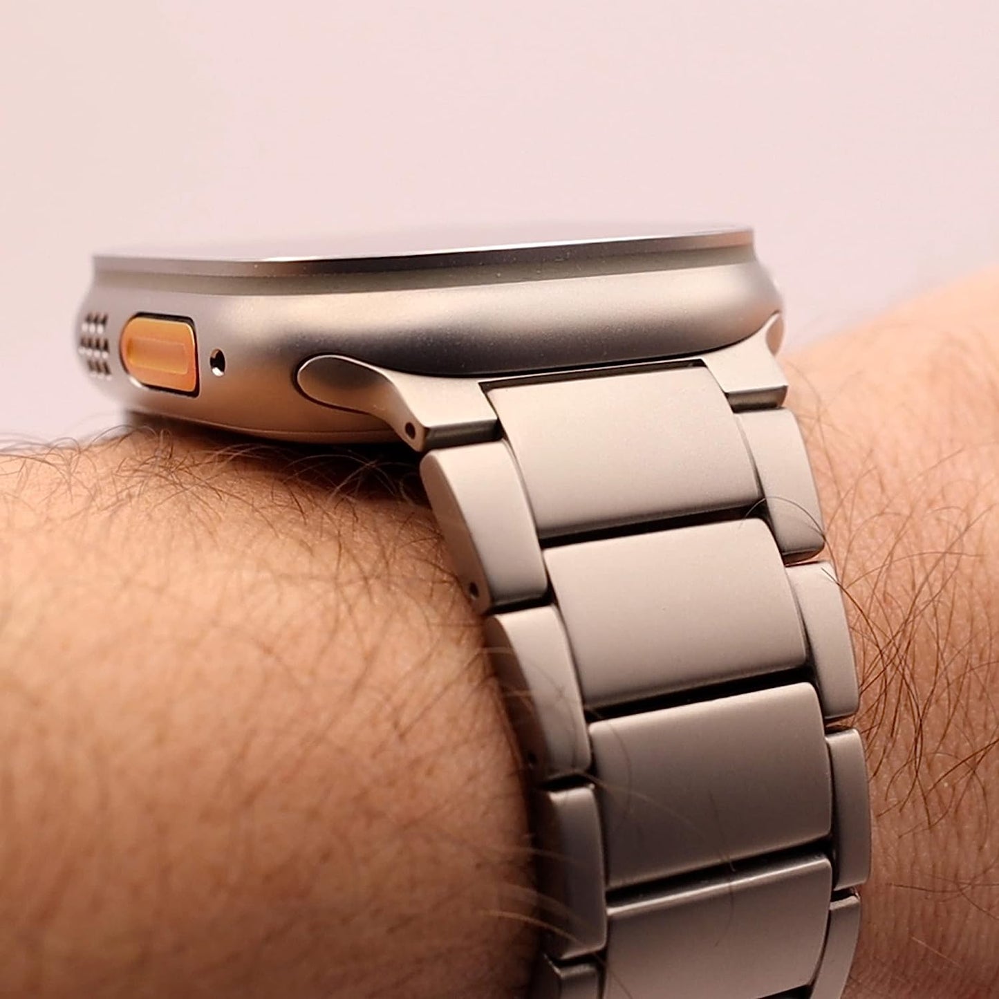 Ultra Titanium Band 49Mm Compatible with Apple Watch Ultra Metal Band - Titanium Metal Bracelet  Generic   