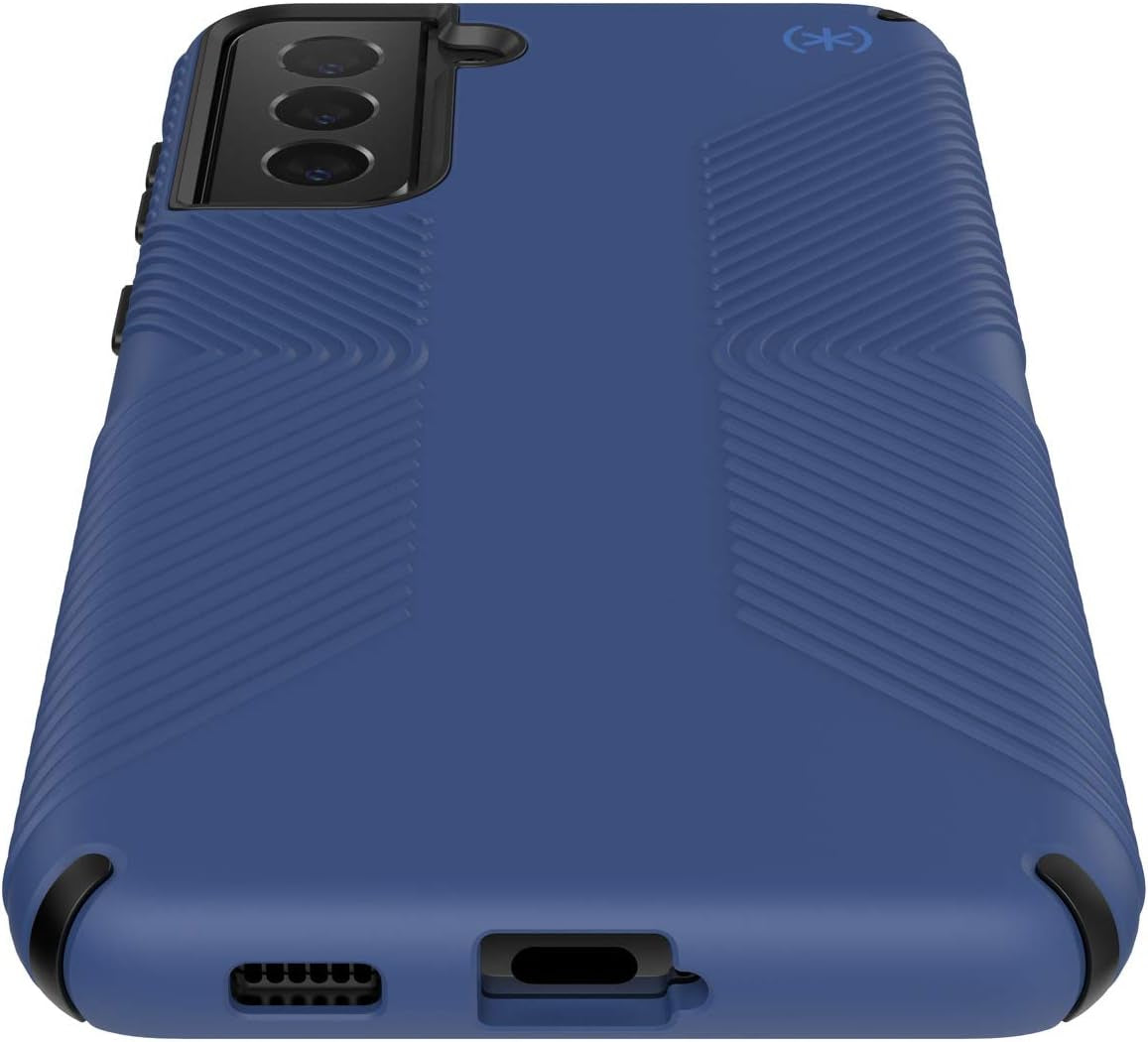 Speck Products Presidio2 Grip Samsung Galaxy S21+ 5G Case, Coastal Blue/Black/Storm Blue  Speck Products   