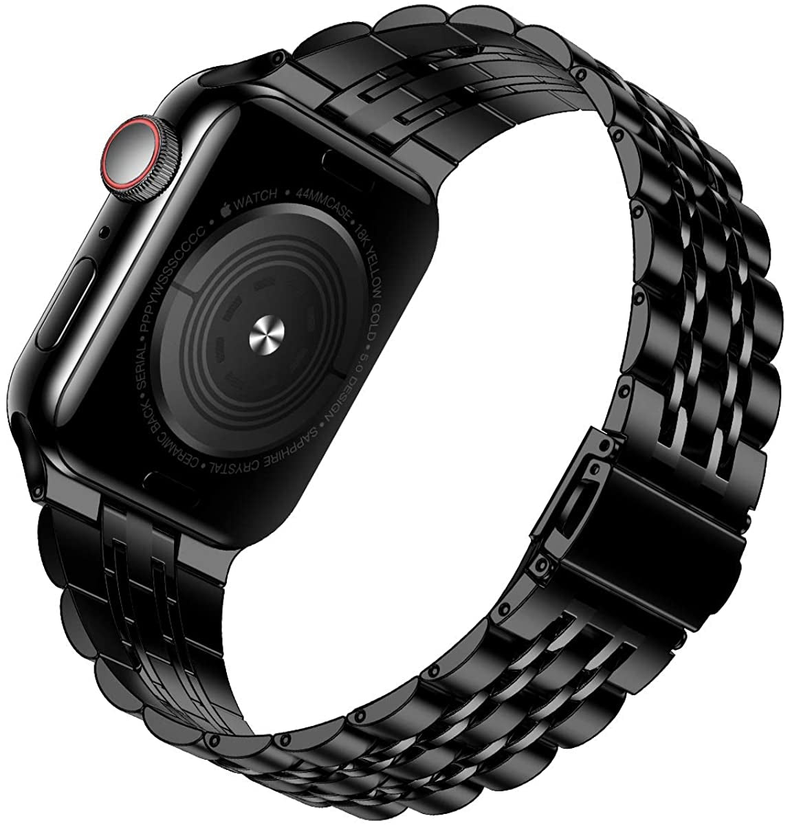 Iiteeology Metal Band Compatible with Apple Watch Band 49Mm 45Mm 44Mm 42Mm 41Mm 40Mm 38Mm, Upgraded Business Stainless Steel Link Band for Apple Watch Ultra Series 8/7/6/5/4/3/2/1/SE  iitee   