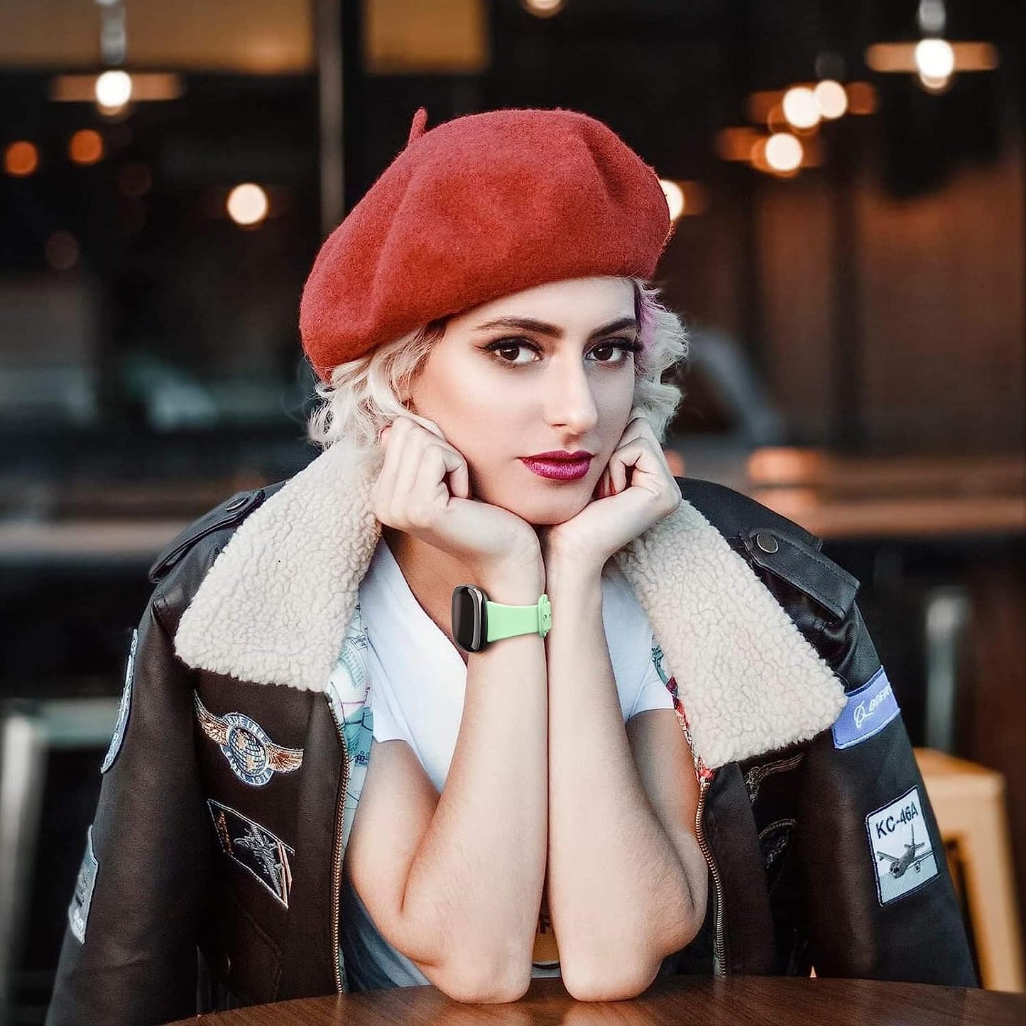 3 Pack Slim Soft Silicone Bands Compatible with Fitbit Versa 4 & Versa 3 Bands and Fitbit Sense 2 & Sense Bands for Women Men, Sports Wristbands Replacement Straps for Fitbit Versa 4 & 3 / Fitbit Sense 2 & Sense Smart Watch  AK   