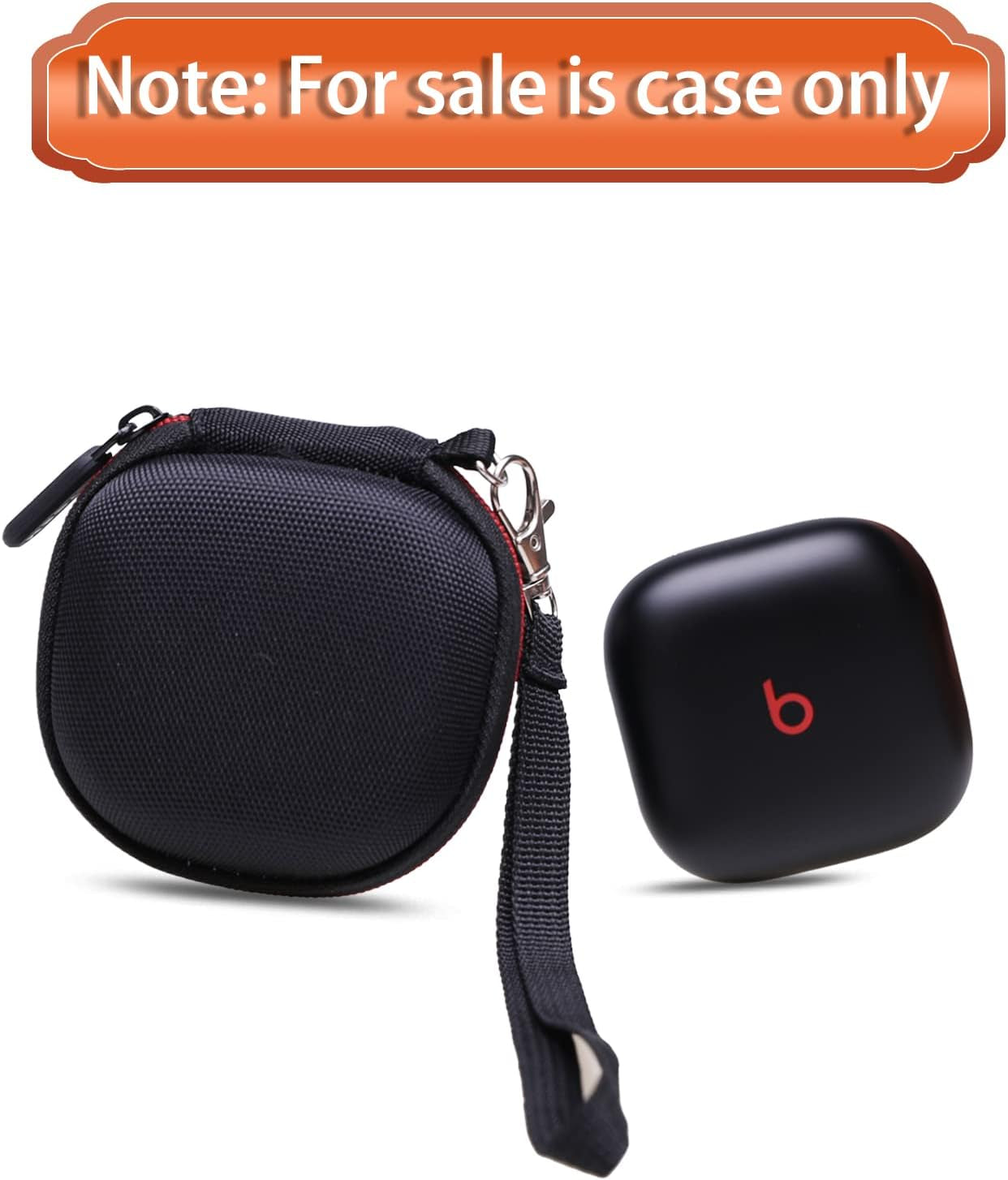 LTGEM EVA Hard Case for Beats Fit Pro/Beats Fit Pro X, Detachable Hand Strap and Built-In Mesh Pocket- Travel Protective Carrying Storage Bag  LTGEM   