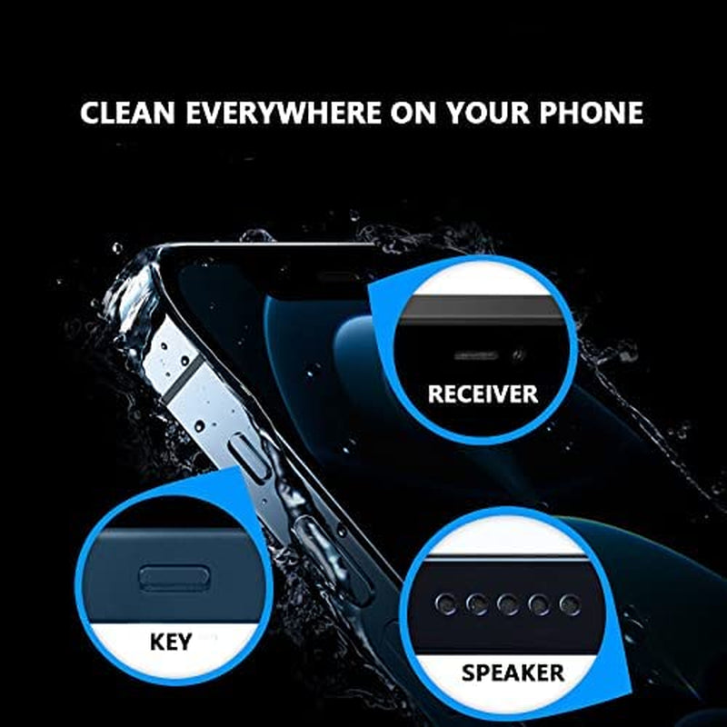 Loirtlluy Cell Phone Cleaning Kit Accessories, Cleaner Tape for Phone Speaker and Receiver, Cleaning Stickers Dust Remover Compatible with Airpods, Samsung, Iphone, Pixel, Mobile Phone  Loirtlluy   
