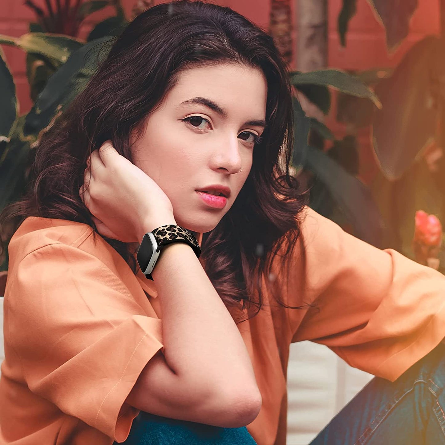 Maledan 10 Pack Stretchy Solo Loop Compatible with Apple Watch Band 38Mm 40Mm 41Mm 42Mm 44Mm 45Mm 49Mm Women Men, Soft Nylon Elastic Braided Strap Wristbands for Iwatch Series Ultra/8/7/6/5/4/3/2/1/Se  Maledan   