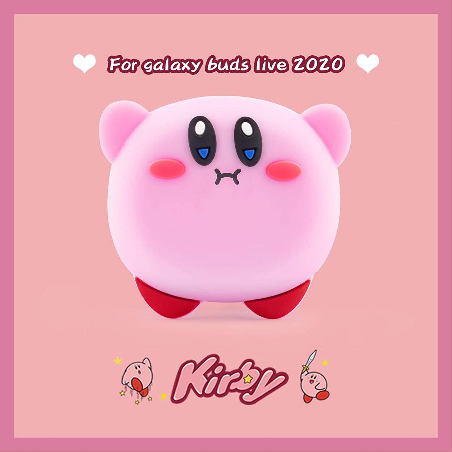 Cute Cover for Galaxy Buds Pro Case/Galaxy Buds 2 Case/Galaxy Buds Live Case, Alquar 3D Cartoon Anime Design Shockproof Silicone Protective Cover for Samsung (New Star Kabi)  Alquar   