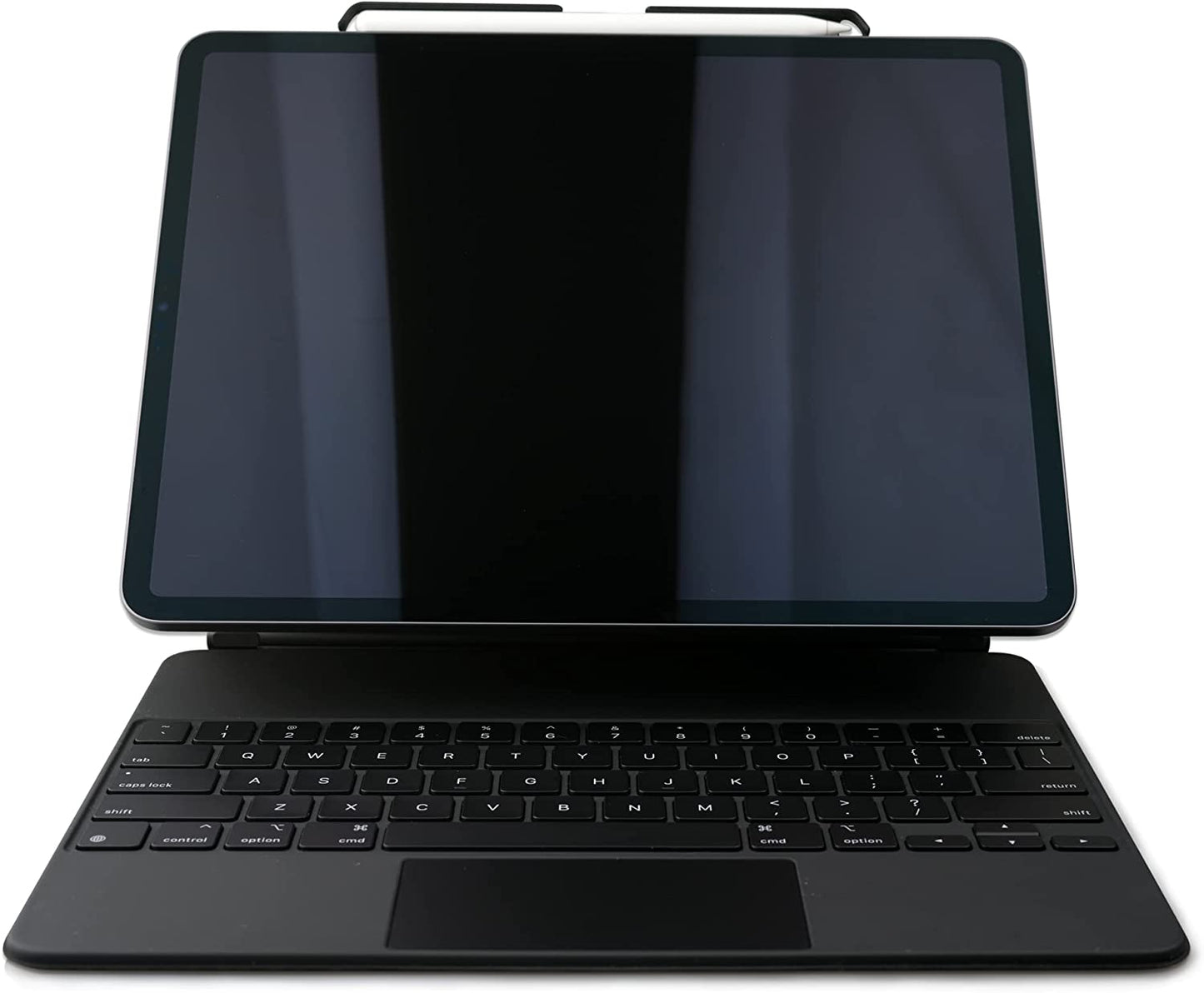 Lanhorse Air Pencil Holder Compatible for Apple Pencil 2Nd Gen, Handmade with Leather, to Be Used for Magic Keyboard, Smart Keyboard Folio, Smart Folio. (Black)  lanhorse   