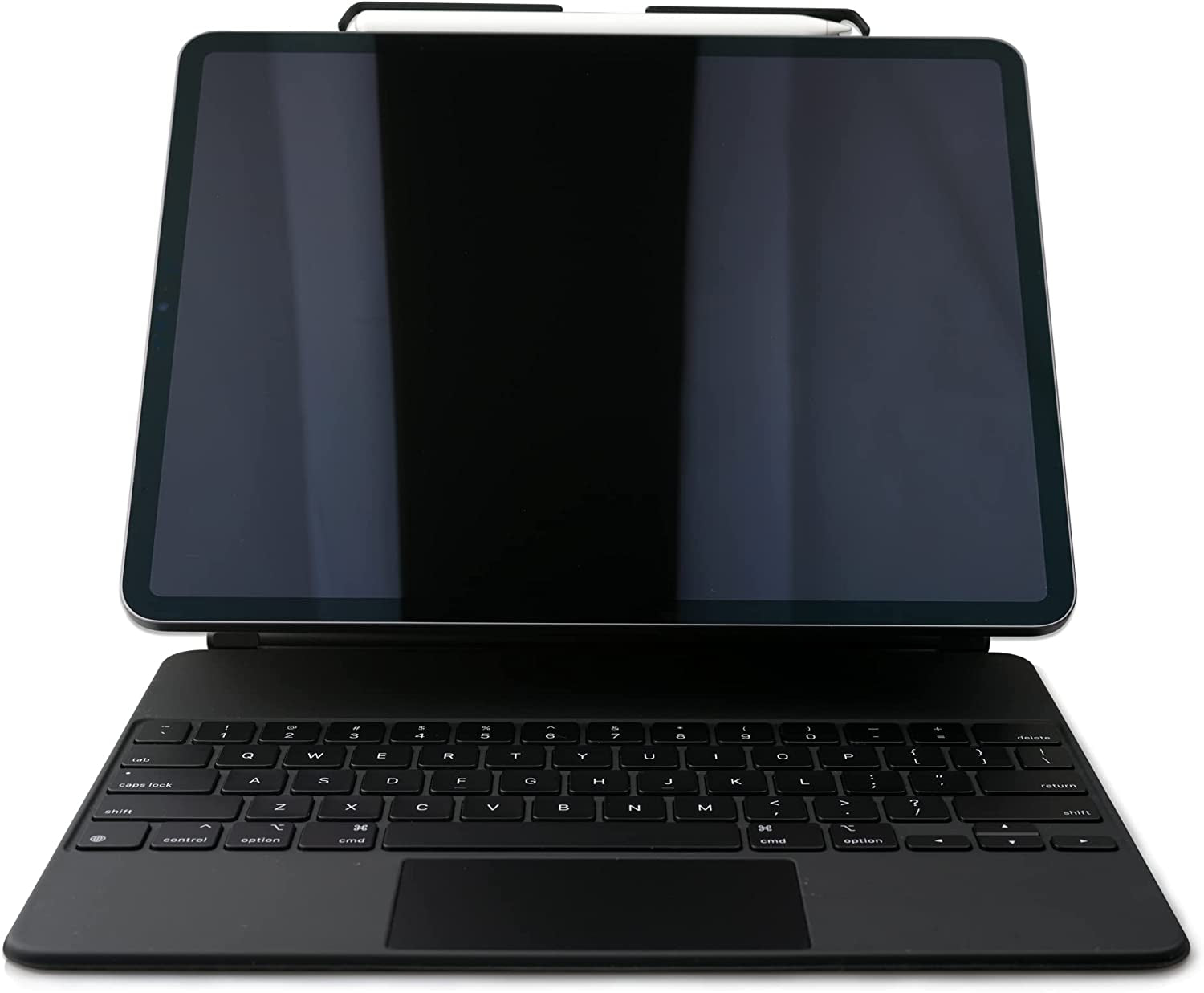 Lanhorse Air Pencil Holder Compatible for Apple Pencil 2Nd Gen, Handmade with Leather, to Be Used for Magic Keyboard, Smart Keyboard Folio, Smart Folio. (Black)  lanhorse   