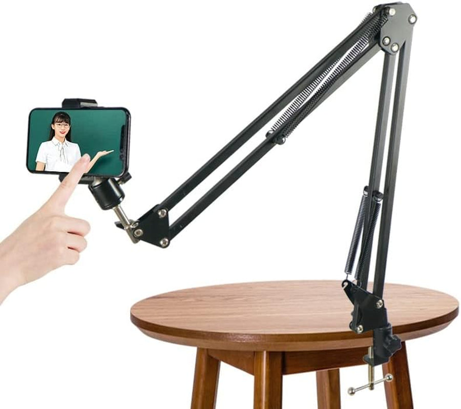 10'' Selfie Ring Light ' Tripod Stand and Phone Holder, LED Lighting with Phone Stand for Video Recording, Compatible with Cell Phones and Cameras (B)  Ruiidour   