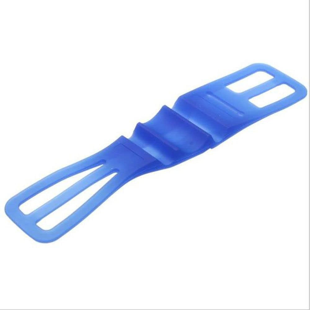 Bicycle Mobile Phone Holder Outdoor anti Slip Silicone Mobile Phone Holder Quick Installation Motorcycle Handle Mobile Phone Holder(Blue)  generic   