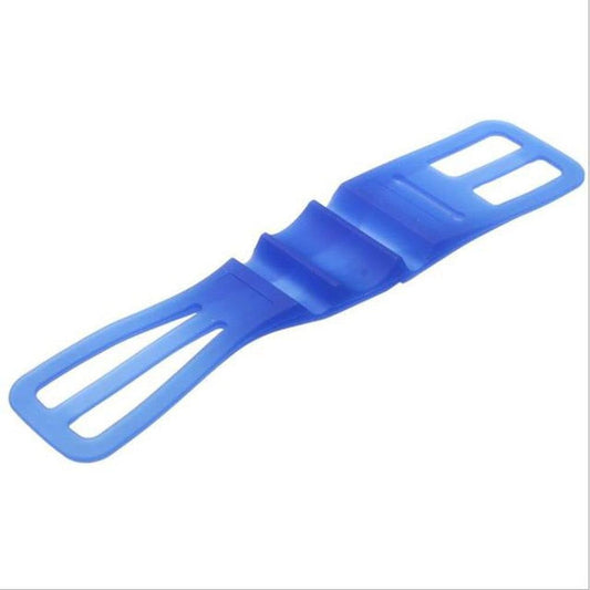 Bicycle Mobile Phone Holder Outdoor anti Slip Silicone Mobile Phone Holder Quick Installation Motorcycle Handle Mobile Phone Holder(Blue)  generic   