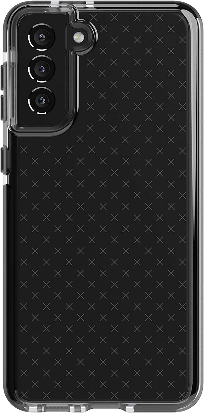 Tech21 Evoslim Phone Case for Samsung S21 5G - 8 Ft. Drop Protection, Charcoal Black  tech21 Smokey/ Black Evo Check Galaxy S21 + (Plus) 5G