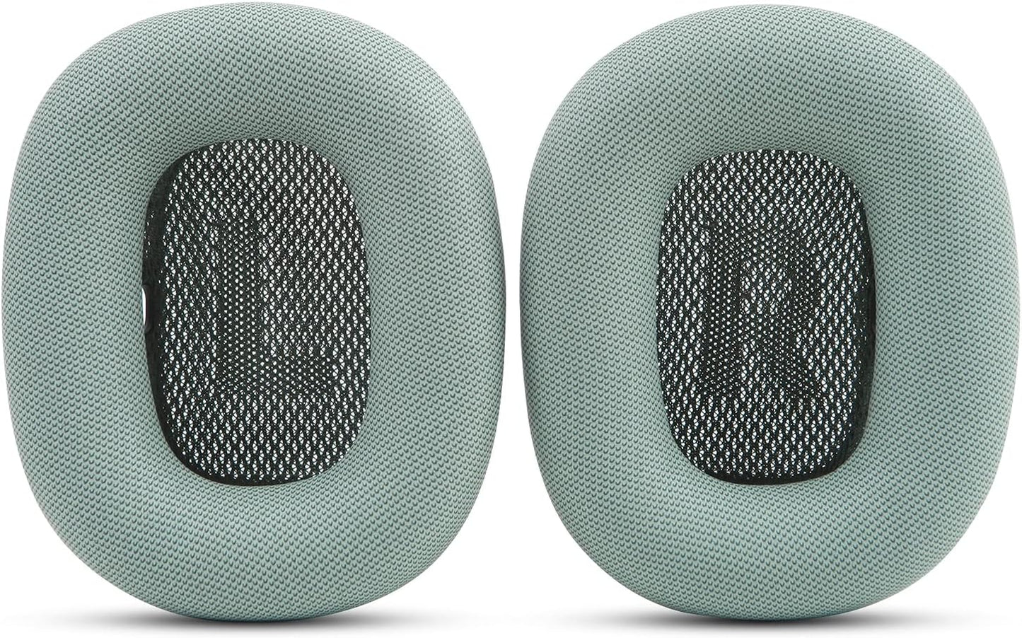 Earpads for Apple Airpods Max Earpad Replacement Sweat Proof Ear Cushions Airpods Max Ear Pad Earcups with Protein Leather, Memory Foam and Magnet Blue  Earrock Green Protein Leather& Inner Silica Gel 