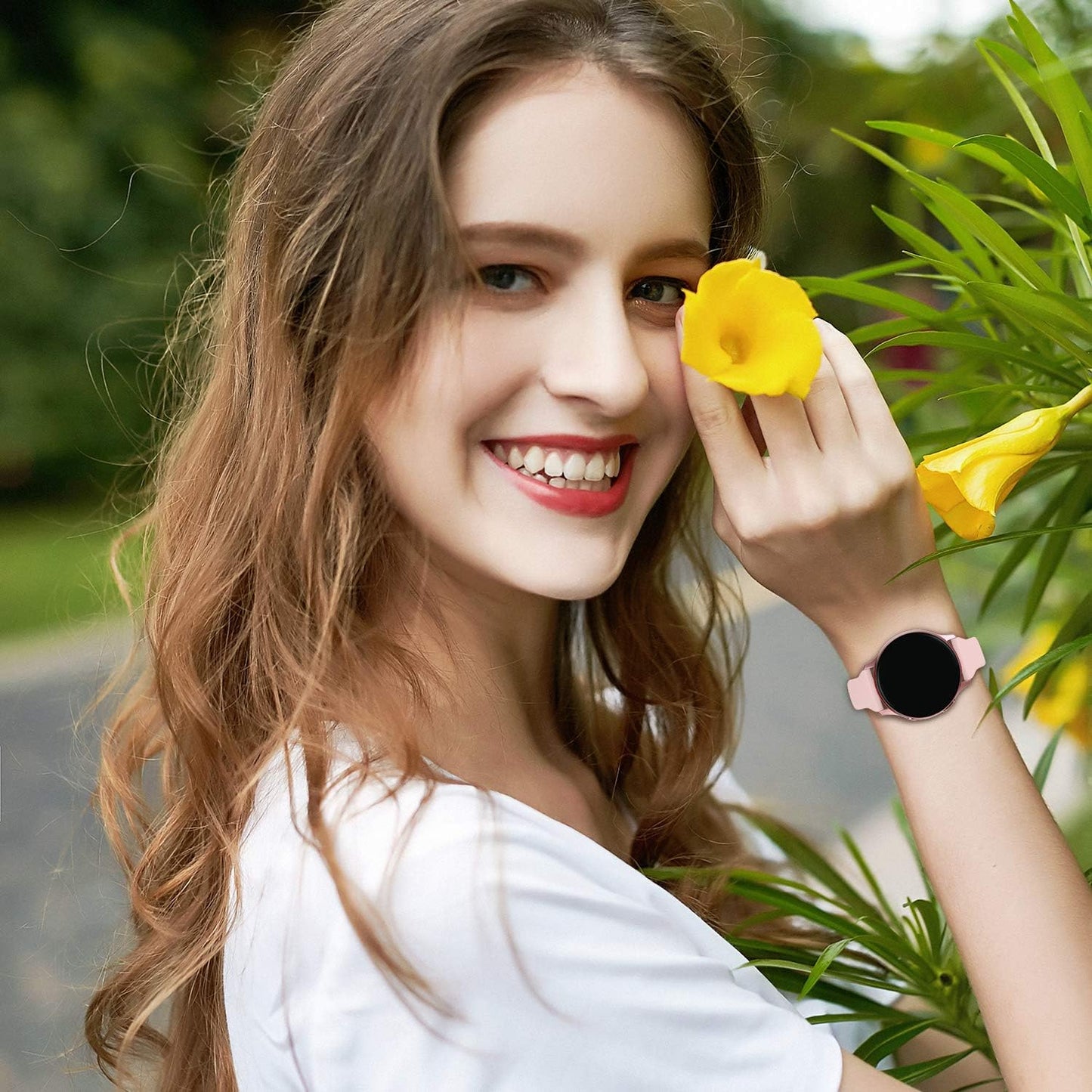 Vcegari (3 Pack) Band Compatible with Samsung Active 2 Watch 40Mm 44Mm, Galaxy Watch 3 41Mm/Galaxy Watch 42Mm/Gear S2 Classic/Gear Sport Bands, 20Mm Slim Silicone Sport Strap for Women Men  Vcegari   