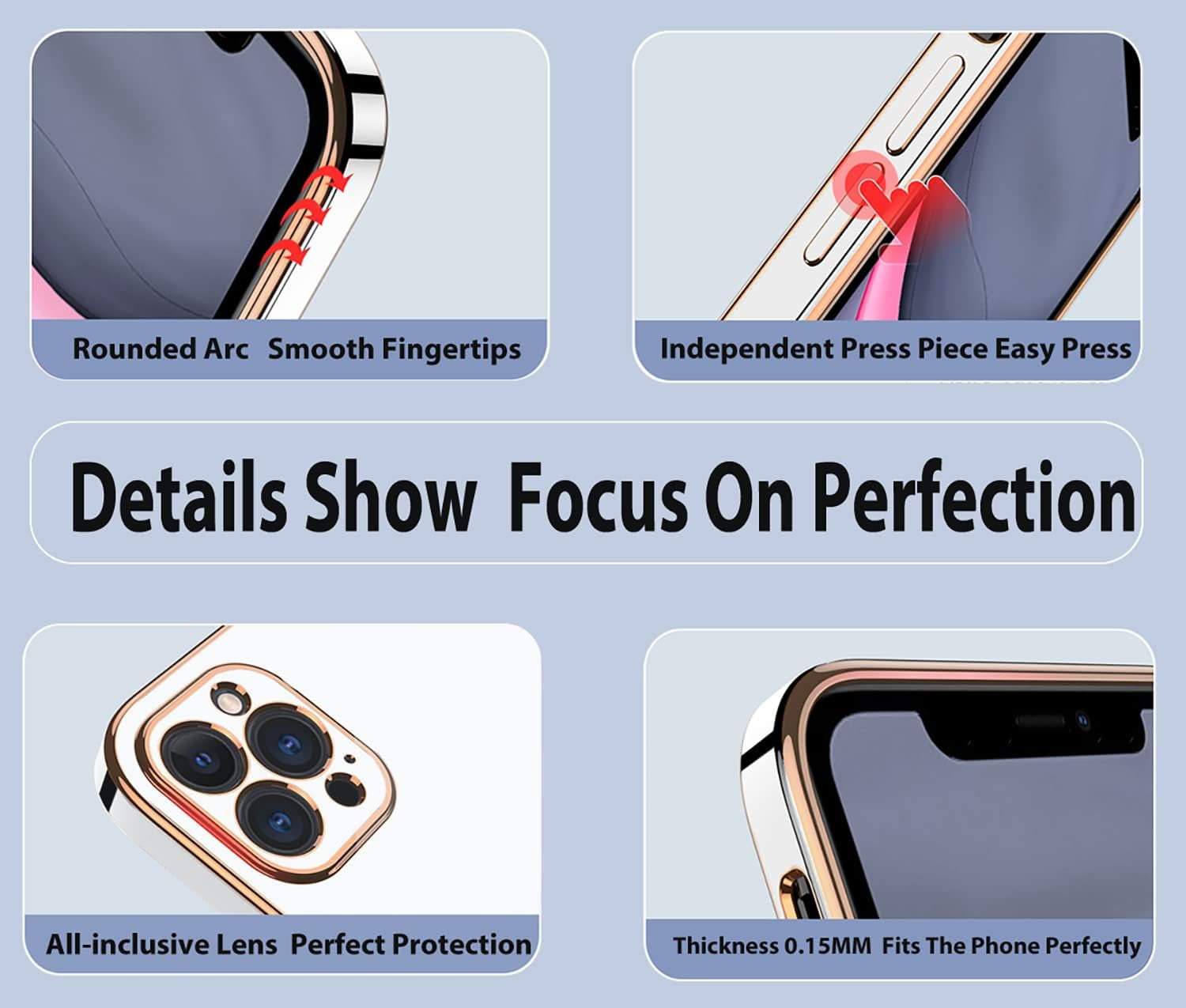 Compatible with Xiaomi 13 Ultra Case for Women Men, Ultra Thin Xiaomi 13 Ultra Phone Case Silicone Cute Shockproof Plating Electroplate Soft Cases Cover (Lavender Grey)  Tiwinxing   