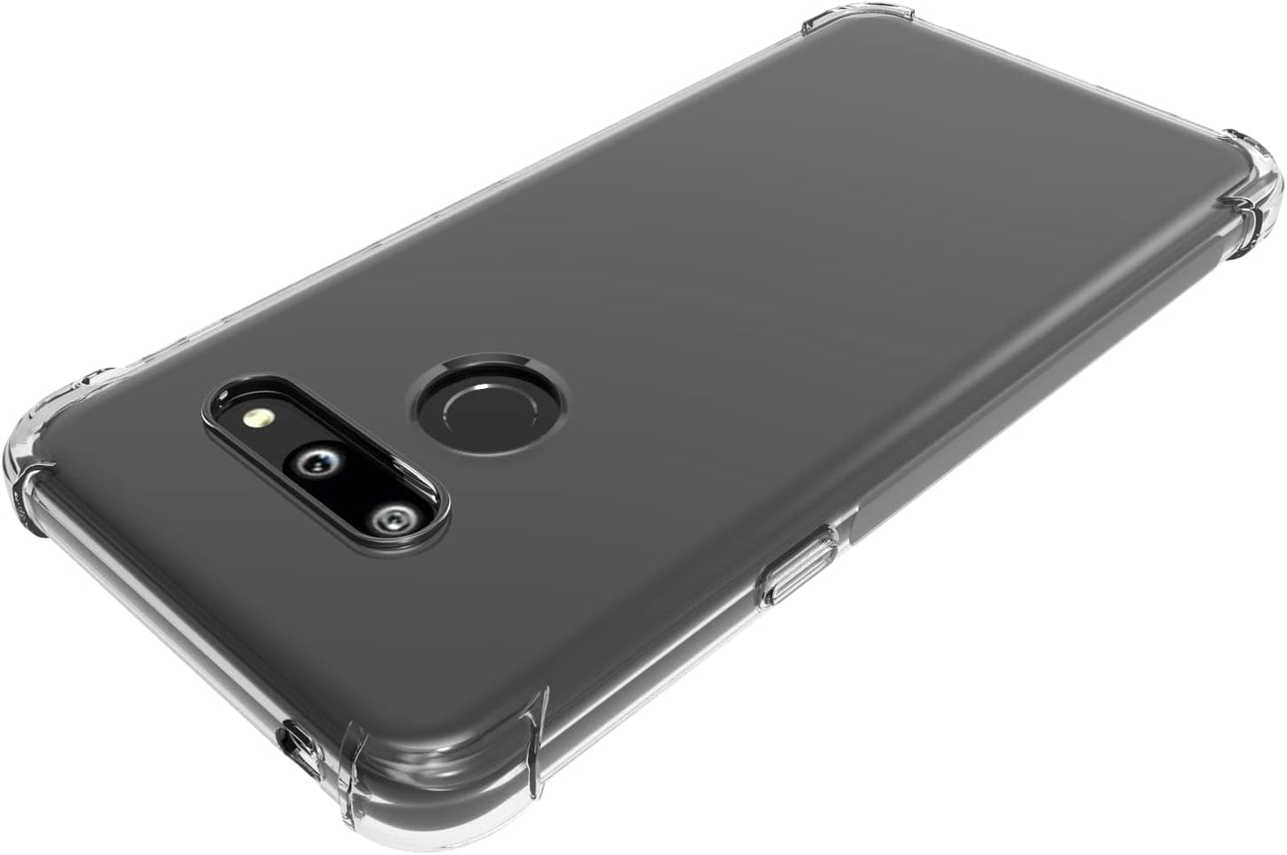 USTIYA Case for LG G8 Thinq Clear TPU Four Corners Protective Cover Transparent Soft  Shenzhen Jinyi Technology Co., Ltd.   
