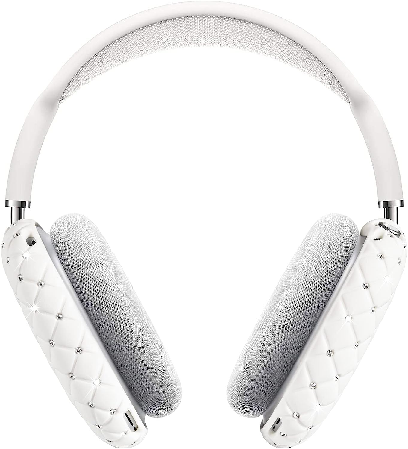 VISOOM Airpod Max Case Cover - Airpods Max Bling Cases Women Crystal TPU Soft Anti-Scratch Protective Girl Accessories for Apple Airpods Max  VISOOM   