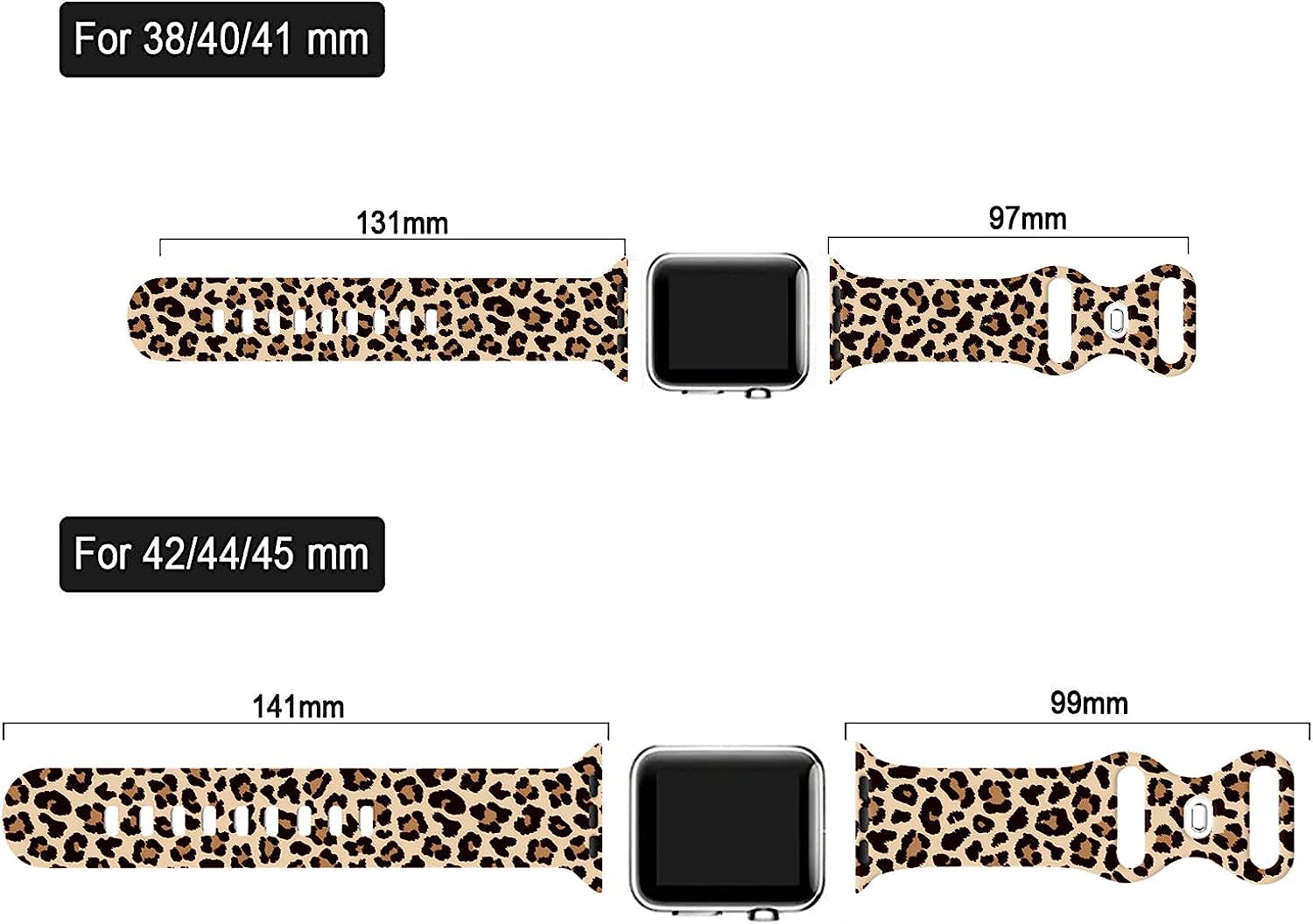 Butterfly Wristband Straps Watch Band Compatible with Apple Watch 38Mm 40Mm 41Mm, Cute Butterfly Silicone Fadeless Pattern Printed Replacement Wrist Compatible with All Iwatch Series  WANSENCE   