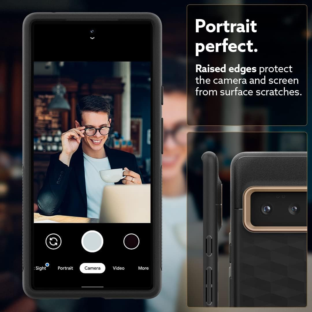 Caseology Parallax Protective Case Compatible with Google Pixel 6 Pro Case (2021) - Gold  Spigen   