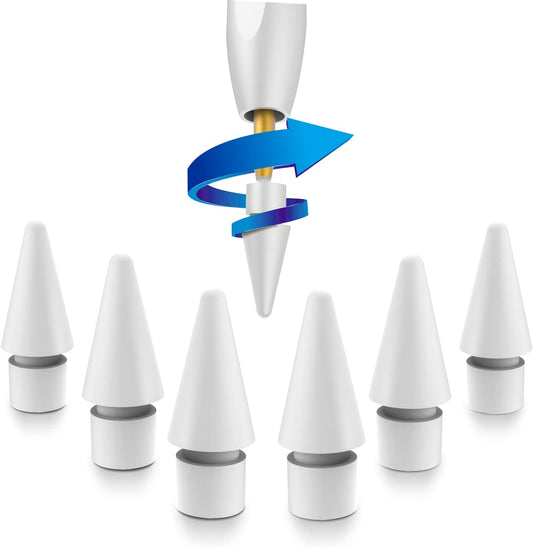 Replacement Tips for Apple Pencil 2Nd Generation & Apple Pencil 1St Generation (6 Pack)  PERMARK   
