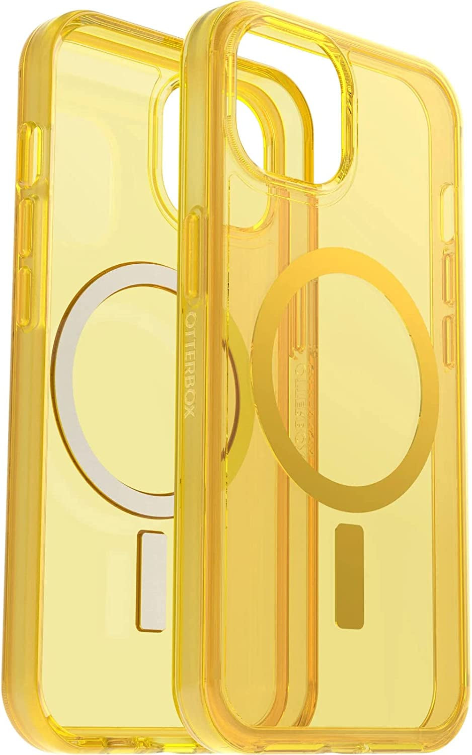 Otterbox Symmetry Series+ Case with Magsafe for Iphone 14 & Iphone 13 (Only) - Non-Retail Packaging - Fresh Forest  OtterBox Sun Day (Yellow)  