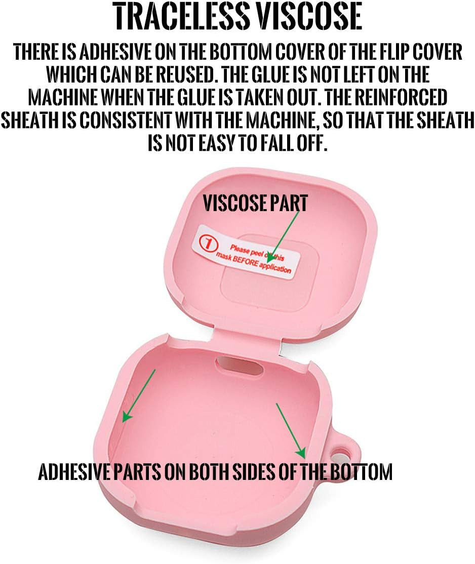 3D Fruit Headphones Case Compatible with Samsung Galaxy Buds Live(2020) Silicone Case with Lovely Accesories Kids Teens Girls Women Funny Kawaii Cover for Galaxy Buds Pro(2021) (Red Cherries)  SINQERISHT   