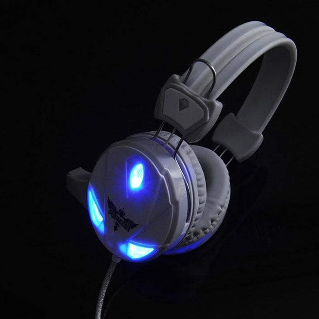 3.5Mm Gaming Headset Over-Ear Gaming Headphones with Mic, Volume Control, Noise Cancelling， for PC, Smart Phones, Tablet, Laptops  mingteng   