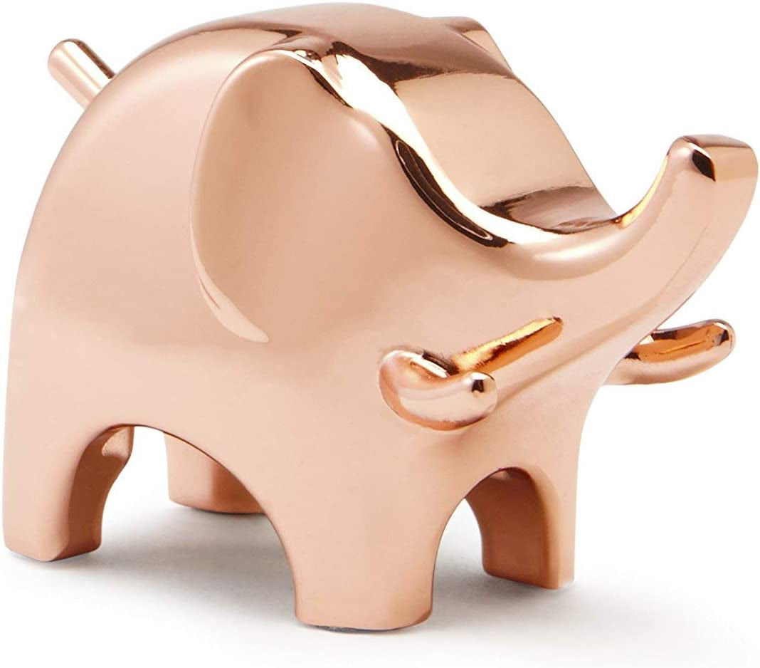 Umbra 299118-880 Anigram Bunny Ring Holder for Jewelry, Copper  Umbra Copper ELEPHANT 