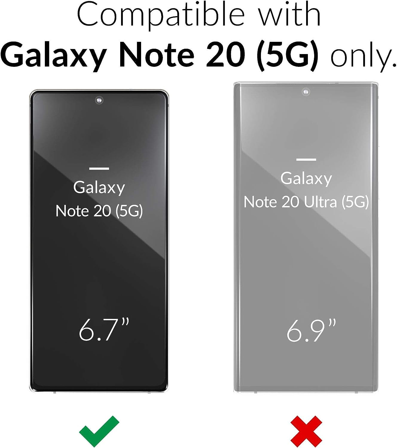 Crave Note 20 Case, Dual Guard Protection Series Case for Samsung Galaxy Note 20 - Berry  Crave   