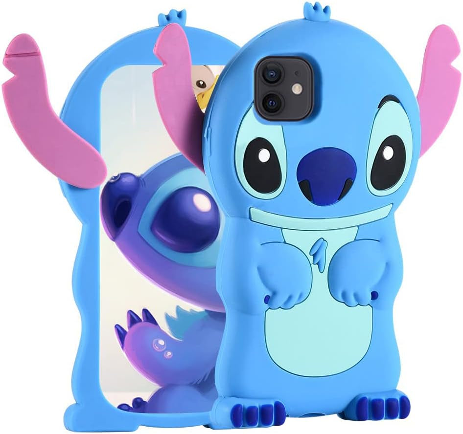 ZCSIBORUI Compatible with Iphone 12 Pro Max Case, 3D Cartoon Silicone Cover, Cute Cartoon Animal Character Cool Shockproof Silicone Protective Shell Skin Case for Iphone 12 Pro Max  ZCSIBORUI Fit Iphone 12/12 Pro  