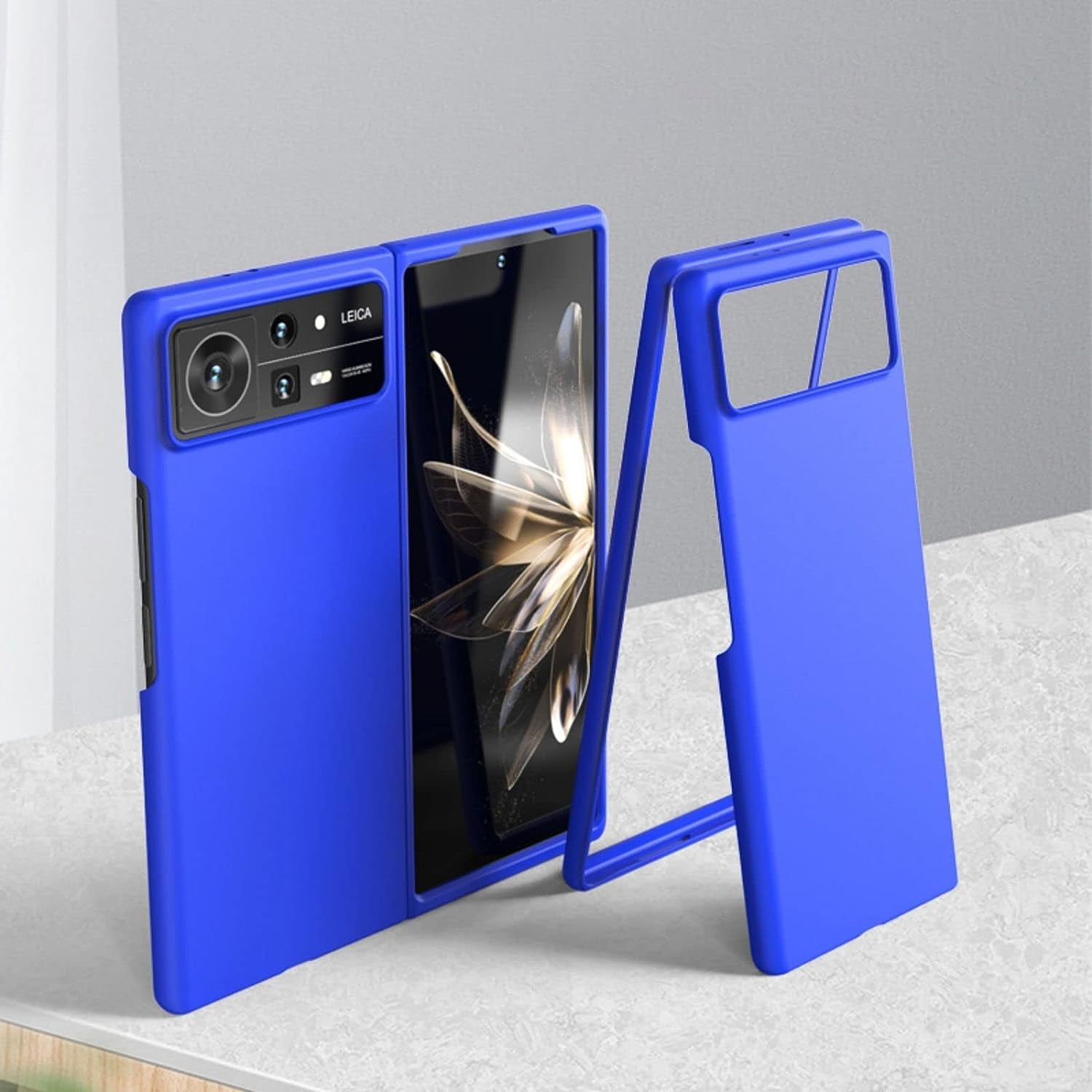 COQUE Xiaomi Mix Fold 2 Phone Case,Ultra Slim Skin-Feeling Phone Shell,Folding Phone Cover for Xiaomi Mix Fold 2,White  COQUE Blue Xiaomi Mix Fold 2 