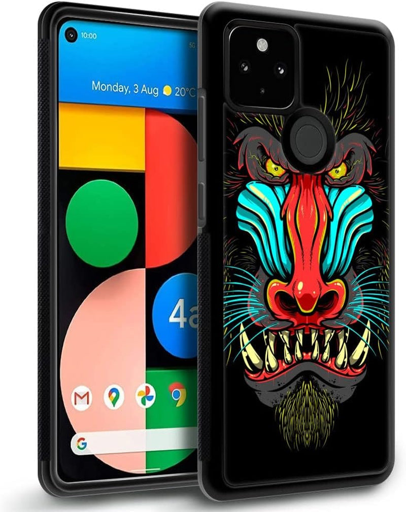 CARLOCA Case Compatible with Google Pixel 5 Case,Gentleman Owl Case for Google Pixel 5 Boys Men,Anti-Scratch Soft TPU Case for Google Pixel 5 Case 6.0-Inch Gentleman Owl  CARLOCA Gorilla Google Pixel 5 (6.0 In) 