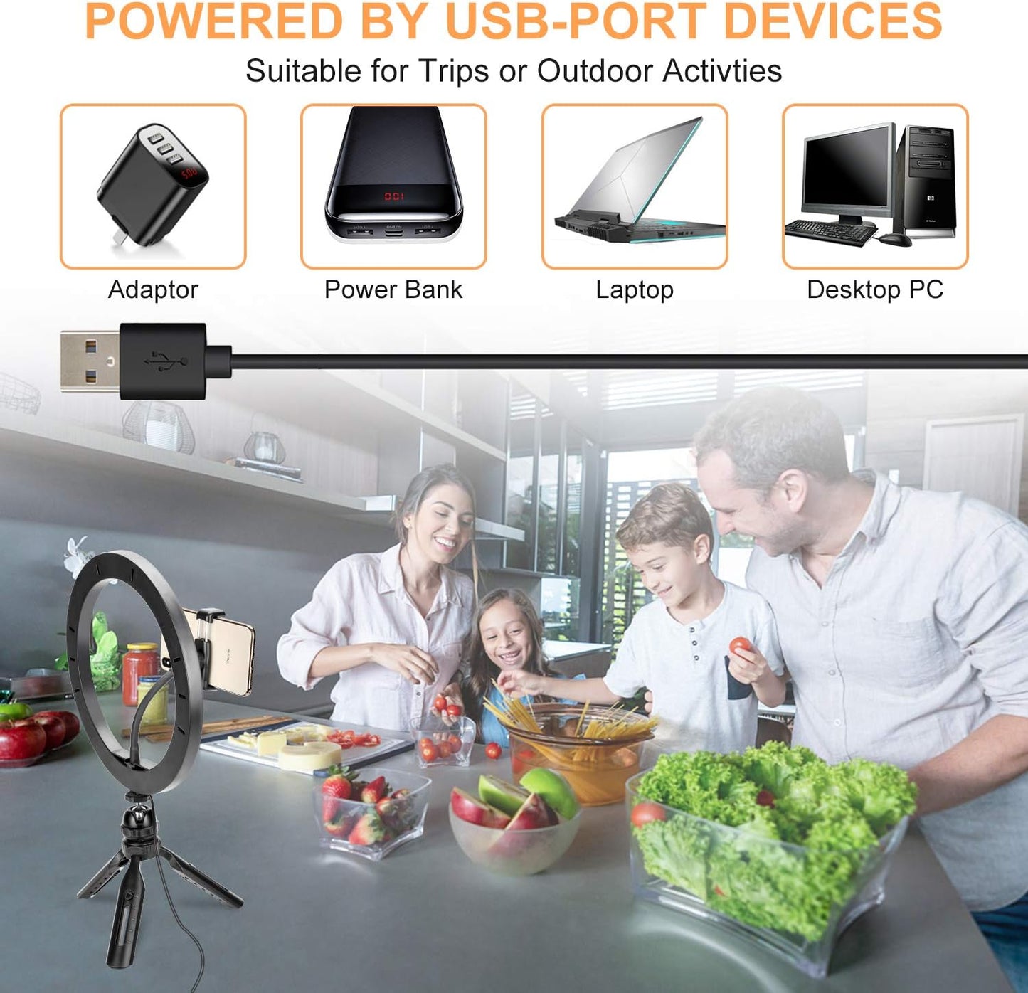 Selfie Ring Light 10" with Tripod Stand Cell Phone Holder and Remote Control,Dimmable LED Ring Light with 3 Light Modes and 10 Brightness Level for Iphone/Android Phone,Youtube,Live Stream,Photography  Leypin   