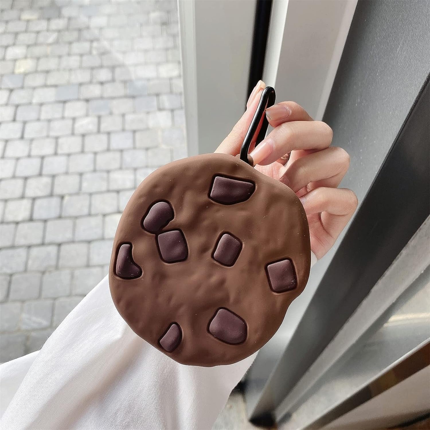 SKPY for Powerbeats Pro Case, 3D Cute Cartoon Biscuit Shockproof Protective Silicone Case for Powerbeats Pro with Keychain for Boys Girls Teens  SKPY   