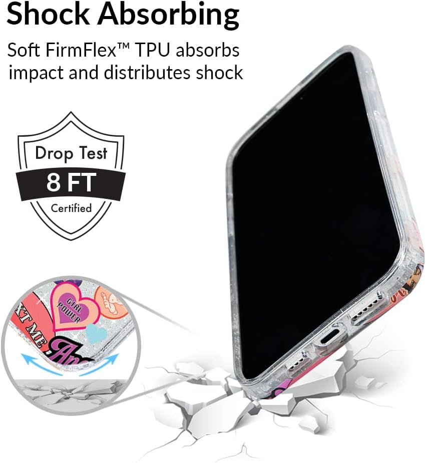 Velvet Caviar X Bratz Designed for Iphone 14 Pro Max Case for Women [8Ft Drop Tested] Cute Protective Bratz Dolls Accessories Phone Cases - Clear Glitter  Velvet Caviar   