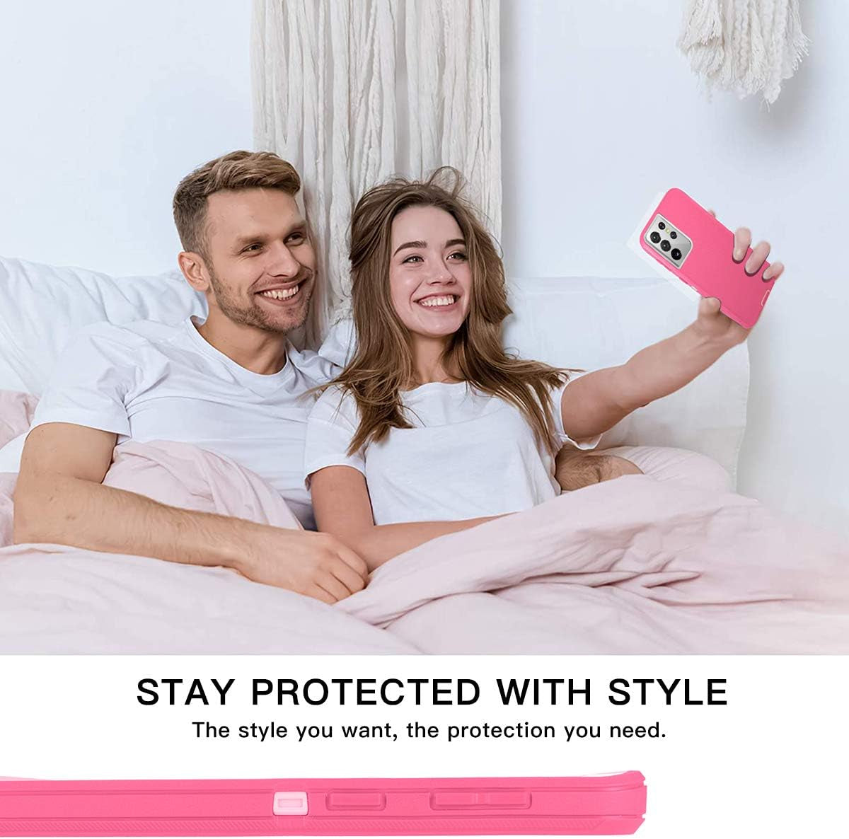 Aicase for Galaxy S21 Ultra Case with Screen Protector, Heavy Duty Drop Protection Full Body Rugged Shockproof/Dustproof 3-Layer Military Grade Tough Durable Phone Cover for Samsung Galaxy S21 Ultra  AICase   