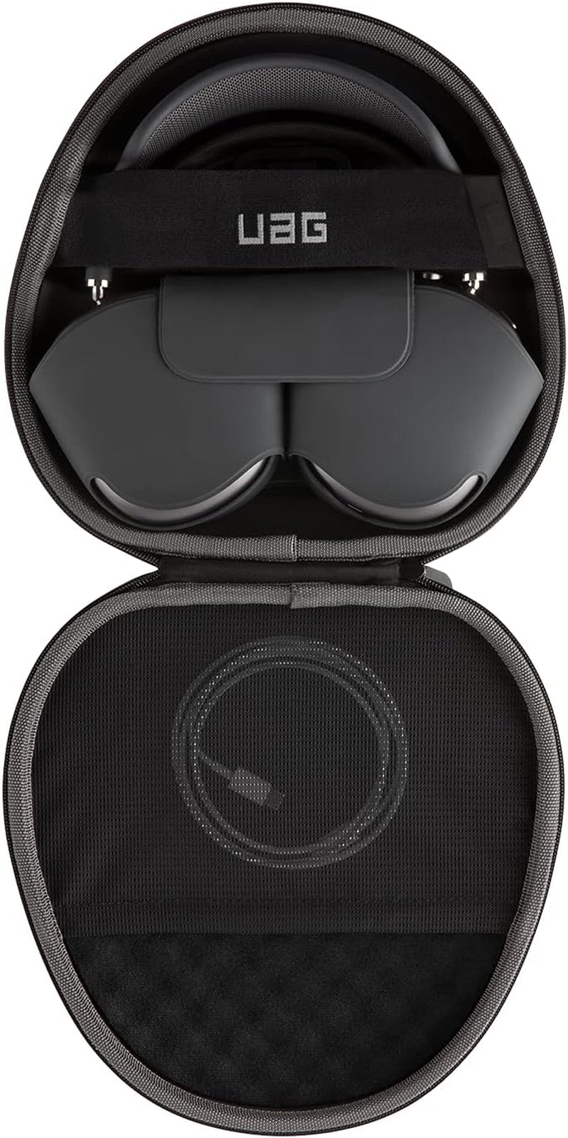 URBAN ARMOR GEAR UAG Compatible with Airpods Max Case Rugged Smart Case with Sleep Mode Heavy Duty Weatherproof Compression Molded Full Coverage Protective Travel Carrying Cover, Olive  URBAN ARMOR GEAR   