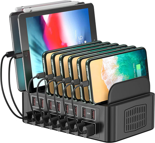 Charging Station for Multiple Devices, 16 Ports Fast Charging Station, 175W 35A Multi USB Charger Station,Travel USB Charging Station for Multiple Devices,Charging Dock  shenzhenshilvxiaoxiadianzishangwukejiyouxiangongsi   