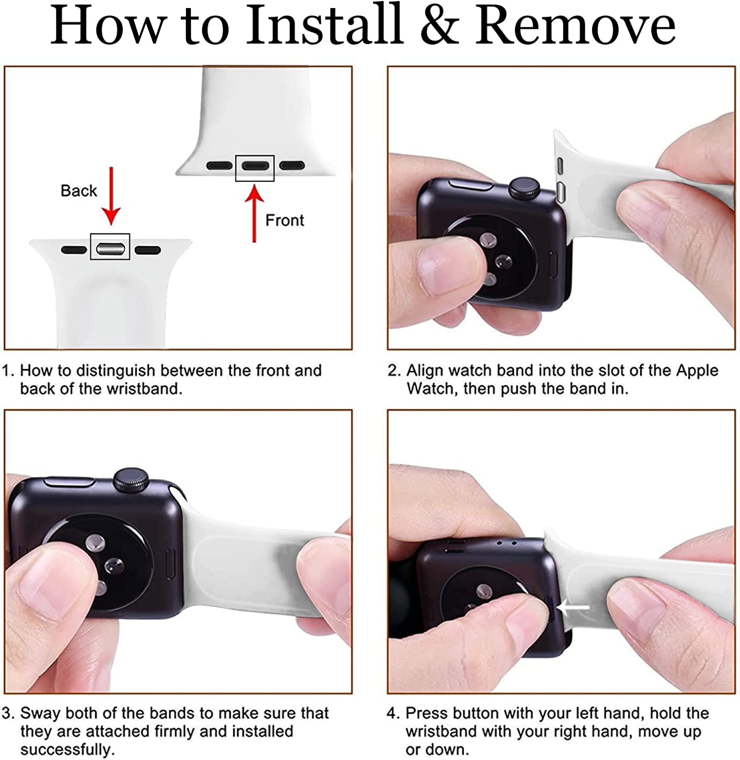 Christmas Gifts Decorations Wristband Straps for Apple Watch Band 38Mm/40Mm/41Mm/42Mm/44Mm/45Mm Soft Silicone Happy New Year Watch Band Strap for Apple Smart Watch Series 7 6 5 4 3 2 1 SE.  DGDGDG   