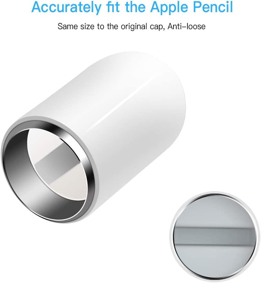 COOYA Replacement Cap Compatible with Apple Pencil, Magnetic Protective Cap Cover Ipencil Cap for Ipad Pro Pencil  COOYA   