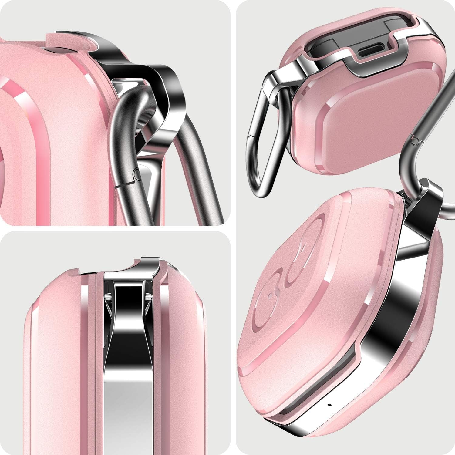 HALLEAST for Galaxy Buds 2 Pro Case/Galaxy Buds 2 Case/Galaxy Buds Pro Case/Buds Live Case Cover, TPU Carrying Case for Women Girl (Support Wireless Charging), Cute Pink  HALLEAST   