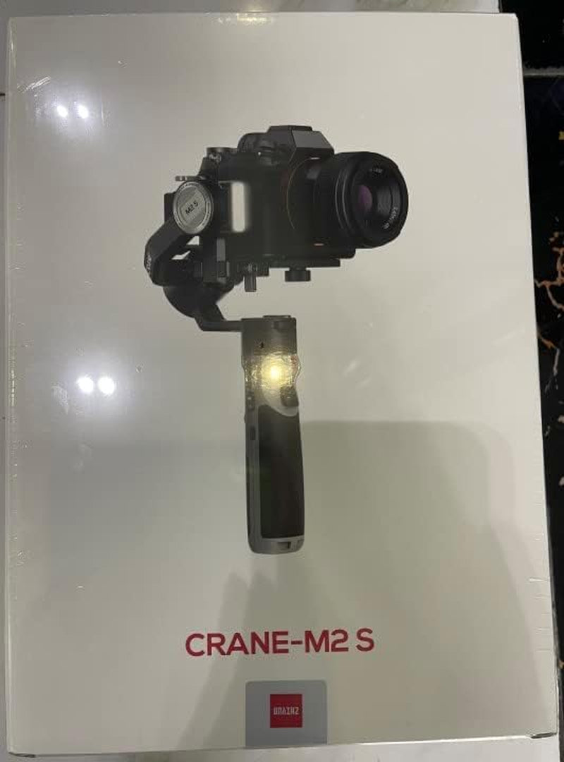 Zhiyun Crane M2S Gimbal for Lightweight Mirrorless Camera,Smartphone,3-Axis Handheld Stabilizer Compatible with Sony A6000,A6300,A6500,A6100,Gopro Hero 10/9/8/7,Iphone 13 Pro Max 12 X Xs Crane M2 S  Zhiyun   