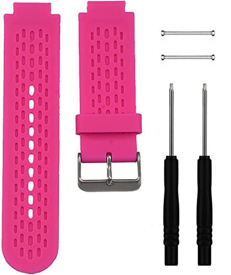 Band for Garmin Approach S2 / S4, Soft Silicone Replacement Watch Band Strap for Garmin Approach S2 / S4  QGHXO Pink  