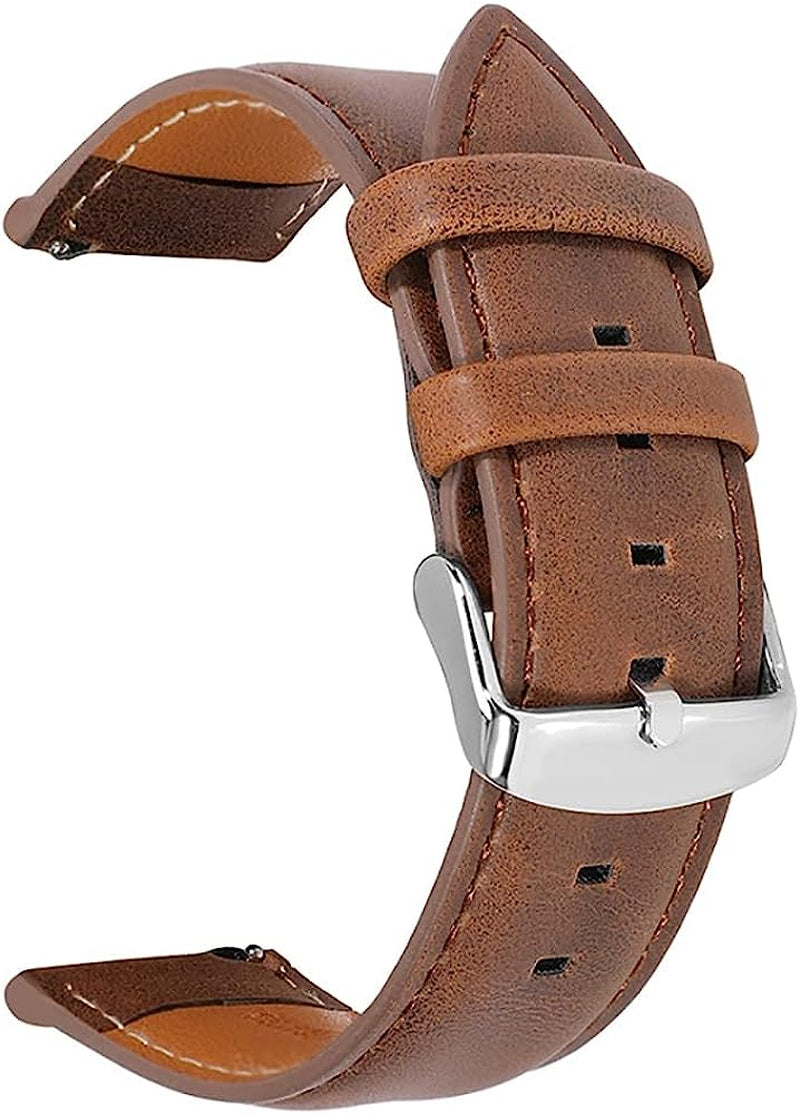 RAYESS for Garmin Venu 2 plus Strap Leather Watch Band Sports Strap for Garmin Venu SQ 2 2S/ Forerunner 245 645/Vivoactve 4 3 Bracelet  RAYESS   