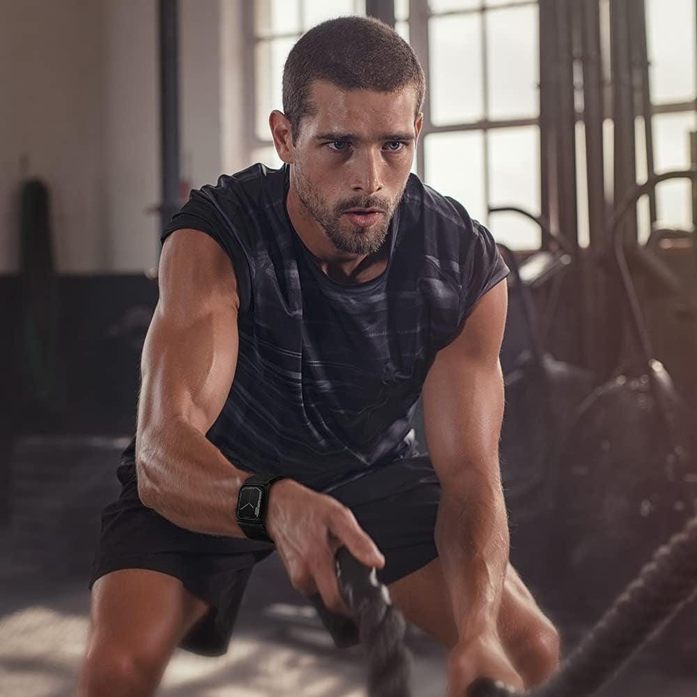 ZRDESIGN Ultra Wide Black Nylon Watch Band Compatible with Apple Watch 38Mm 40Mm 41Mm 42Mm 44Mm 45Mm 49Mm, Adjustable Sport Loop for Iwatch Series 8 7 6 5 4 3 2 1 SE  ZRDESIGN   