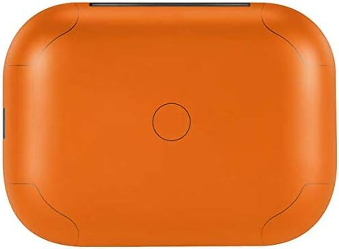 Skinit Decal Skin Compatible with Echo Buds - Officially Licensed Originally Designed Orange Design  Skinit   
