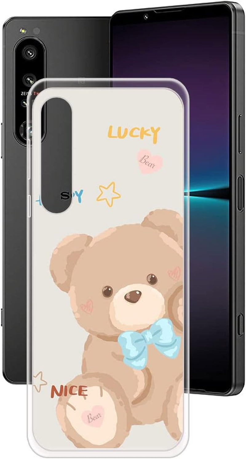 LCEHTOGYE Case for Sony Xperia 10 V, Slim Shock-Absorption Anti-Scratch Black Soft TPU Bumper Protective Phone Case Cover for Sony Xperia 10 V (6,1") - KE101  LCEHTOGYE Ke84  
