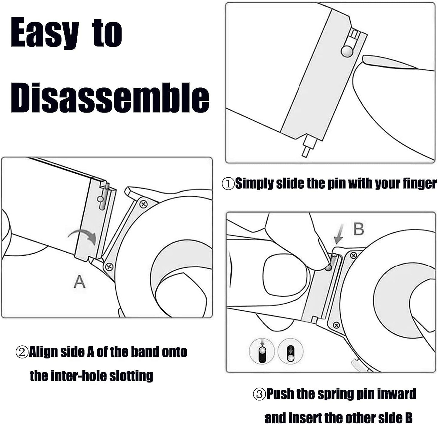 Genuine Leather Bands Compatible for Samsung Galaxy Watch 4 Band 40Mm 44Mm,20Mm Adjustable Sport Replacement Watch Band Straps for Galaxy Watch 4 Classic Band 42Mm 46Mm Women Men  通用   