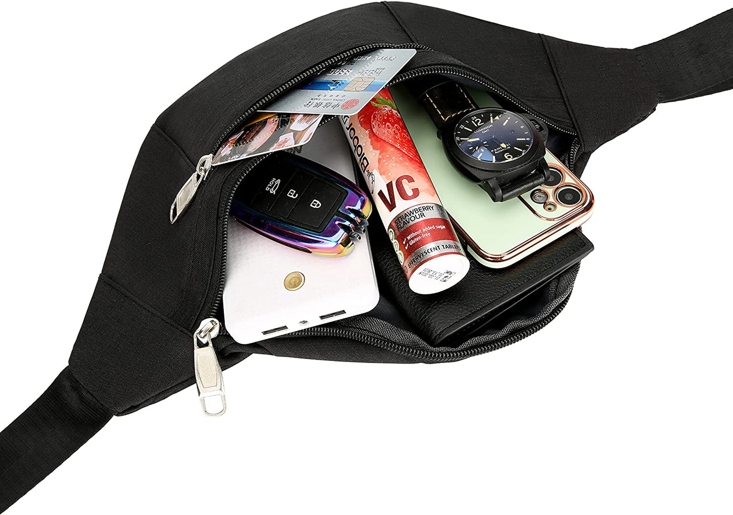 YUNGHE Waist Pack Bag for Men&Women - Fanny Pack for Workout Traveling Running.  MOCE   