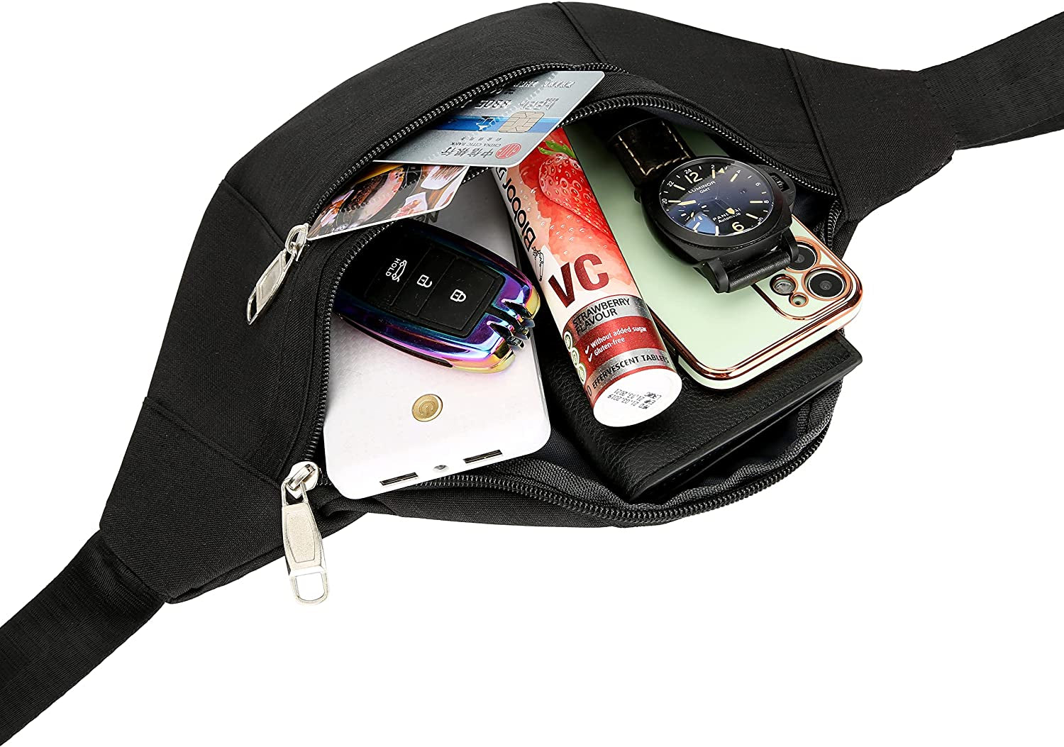 YUNGHE Waist Pack Bag for Men&Women - Fanny Pack for Workout Traveling Running.  MOCE   